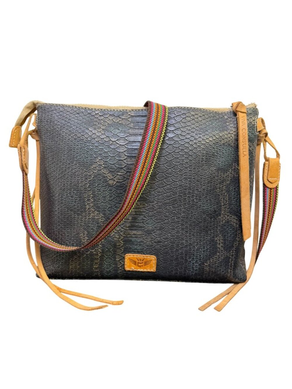 Consuela Crossbody Bag Snake Print